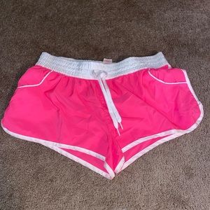 Op Large Pink and White Swim Short